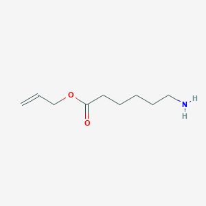 molecular formula C9H17NO2 B15409323 prop-2-enyl 6-aminohexanoate CAS No. 796848-59-4