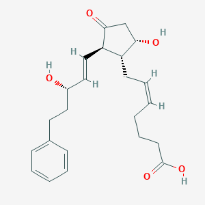 B154099 17-Phenyl-18,19,20-trinor-prostaglandin D2 CAS No. 85280-91-7