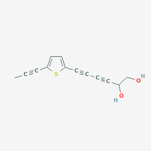 molecular formula C13H10O2S B154109 Echinoynethiophene A CAS No. 64165-98-6