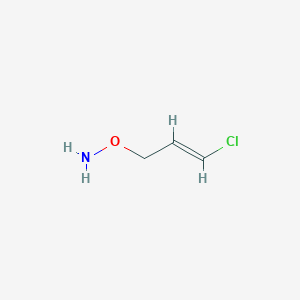 molecular formula C3H6ClNO B154111 O-(3-氯丙烯基)羟胺 CAS No. 87851-77-2