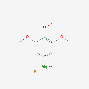 molecular formula C9H11BrMgO3 B154112 3,4,5-Trimethoxyphenylmagnesium bromide CAS No. 133095-91-7