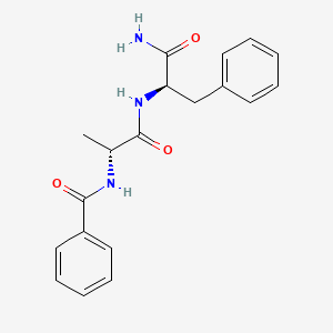 molecular formula C19H21N3O3 B15411331 N-Benzoyl-D-alanyl-D-phenylalaninamide CAS No. 527752-00-7