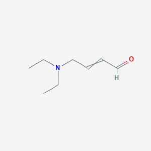 molecular formula C8H15NO B15411515 4-(Diethylamino)but-2-enal CAS No. 560128-76-9