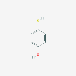 molecular formula C6H6OS B154117 4-Mercaptophenol CAS No. 637-89-8