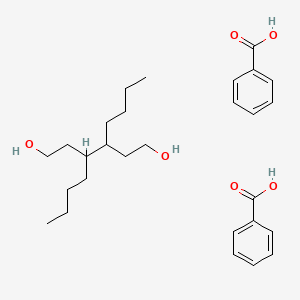 molecular formula C28H42O6 B15411724 Benzoic acid;3,4-dibutylhexane-1,6-diol CAS No. 583036-03-7