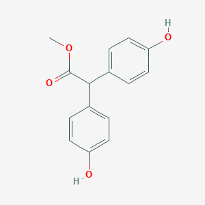 molecular formula C15H14O4 B154125 Methyl bis(4-hydroxyphenyl)acetate CAS No. 5129-00-0