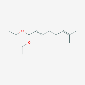 molecular formula C13H24O2 B15413048 1,1-Diethoxy-7-methylocta-2,6-diene CAS No. 184302-62-3