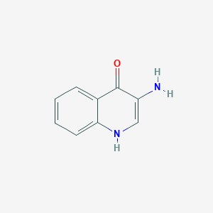 molecular formula C9H8N2O B154131 3-Aminoquinolin-4-ol CAS No. 129377-66-8