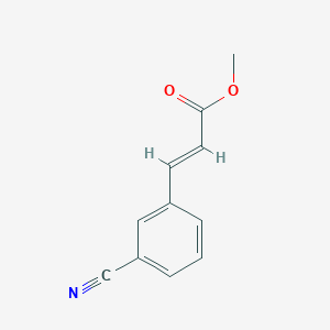 molecular formula C11H9NO2 B154132 Methyl 3-(3-cyanophenyl)acrylate CAS No. 52116-81-1
