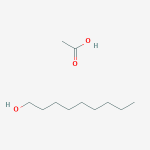 molecular formula C11H24O3 B15413261 Acetic acid--nonan-1-ol (1/1) CAS No. 475501-49-6