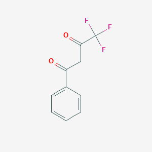 molecular formula C10H7F3O2 B154133 4,4,4-Trifluoro-1-phenyl-1,3-butanedione CAS No. 326-06-7