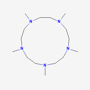 molecular formula C15H35N5 B15413342 1,4,7,10,13-Pentamethyl-1,4,7,10,13-pentaazacyclopentadecane CAS No. 210300-20-2