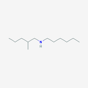 molecular formula C12H27N B15413442 N-(2-Methylpentyl)hexan-1-amine CAS No. 247072-33-9
