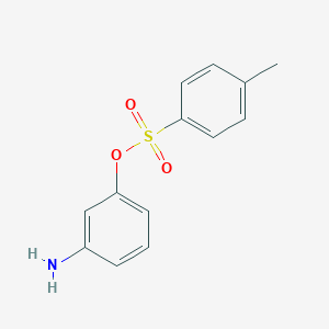 molecular formula C13H13NO3S B154137 (3-aminophenyl) 4-methylbenzenesulfonate CAS No. 3865-15-4