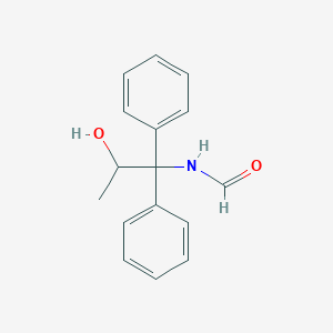 molecular formula C16H17NO2 B15414157 N-(2-Hydroxy-1,1-diphenylpropyl)formamide CAS No. 183734-18-1