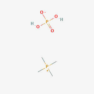 molecular formula C4H14O4P2 B15414211 Tetramethylphosphanium dihydrogen phosphate CAS No. 362044-31-3