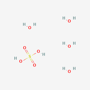 molecular formula H10O8S B15414281 Sulfuric acid tetrahydrate CAS No. 173557-01-2