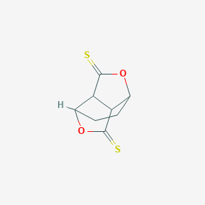molecular formula C8H8O2S2 B154143 Dihydro-1,4-ethano-1H,3H-furo(3,4-c)furan-3,6(4H)-dithione CAS No. 129679-53-4