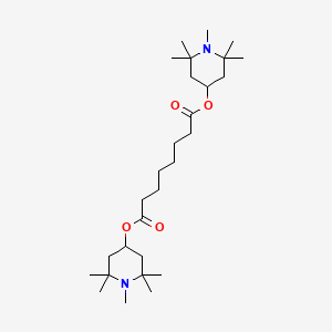 molecular formula C28H52N2O4 B15414895 Bis(1,2,2,6,6-pentamethylpiperidin-4-YL) octanedioate CAS No. 203850-62-8