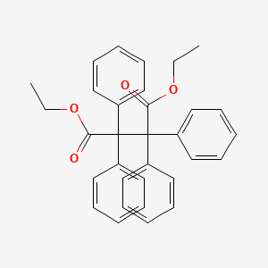 molecular formula C32H30O4 B15415058 Diethyl tetraphenylbutanedioate CAS No. 141547-07-1