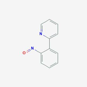 molecular formula C11H8N2O B15415152 2-(2-Nitrosophenyl)pyridine CAS No. 137938-90-0