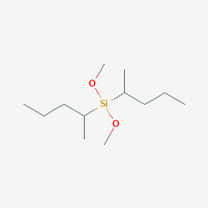 molecular formula C12H28O2Si B15415312 Dimethoxydi(pentan-2-yl)silane CAS No. 134719-65-6