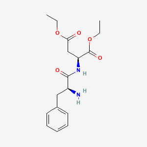 molecular formula C17H24N2O5 B15415444 Diethyl L-phenylalanyl-L-aspartate CAS No. 172504-50-6