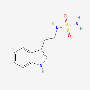 molecular formula C10H13N3O2S B15416081 N-[2-(1H-Indol-3-yl)ethyl]sulfuric diamide CAS No. 205487-30-5
