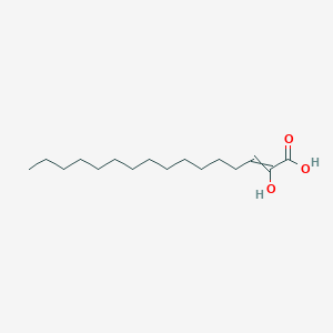 molecular formula C16H30O3 B15416384 2-Hydroxyhexadec-2-enoic acid CAS No. 129647-02-5