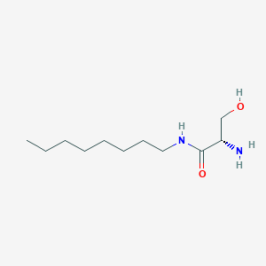 molecular formula C11H24N2O2 B15416527 N-Octyl-L-serinamide CAS No. 154634-61-4