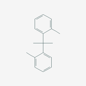 molecular formula C17H20 B15416698 Benzene, 1,1'-(1-methylethylidene)bis[methyl- CAS No. 134344-33-5