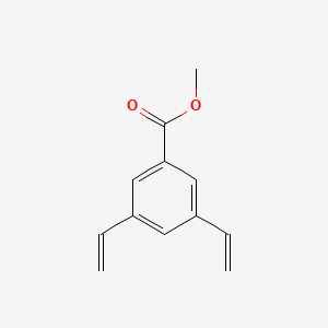 molecular formula C12H12O2 B15417070 Benzoic acid, 3,5-diethenyl-, methyl ester CAS No. 131236-11-8