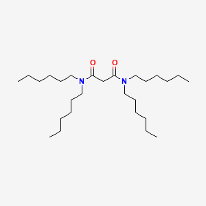 molecular formula C27H54N2O2 B15417103 N~1~,N~1~,N~3~,N~3~-Tetrahexylpropanediamide CAS No. 170126-54-2