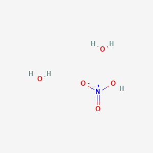 molecular formula H5NO5 B15417444 Nitric acid;dihydrate CAS No. 130859-64-2