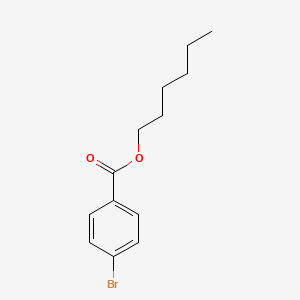 molecular formula C13H17BrO2 B15417587 Hexyl 4-bromobenzoate CAS No. 138547-96-3