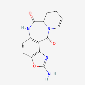 molecular formula C14H12N4O3 B15417809 Iforrestine CAS No. 125287-08-3