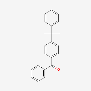 molecular formula C22H20O B15417828 Phenyl[4-(2-phenylpropan-2-yl)phenyl]methanone CAS No. 127452-34-0