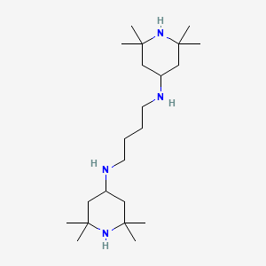 molecular formula C22H46N4 B15418070 N~1~,N~4~-Bis(2,2,6,6-tetramethylpiperidin-4-yl)butane-1,4-diamine CAS No. 131290-52-3