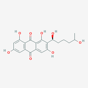 molecular formula C20H20O8 B15418084 5'-Hydroxyaverantin CAS No. 134664-54-3