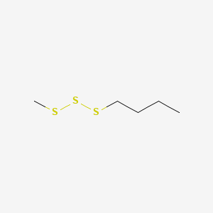 molecular formula C5H12S3 B15418111 Butyl methyl trisulfide CAS No. 120047-92-9