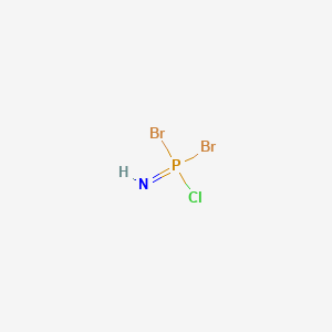 molecular formula Br2ClHNP B15418261 Phosphorimidic chloride dibromide CAS No. 159100-42-2