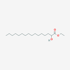 molecular formula C18H36O3 B15418324 Ethyl 2-hydroxyhexadecanoate CAS No. 138234-63-6