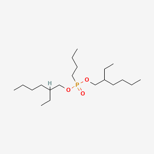 molecular formula C20H43O3P B15418575 Bis(2-ethylhexyl) butylphosphonate CAS No. 114627-95-1