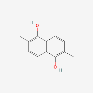 molecular formula C12H12O2 B15418761 2,6-Dimethylnaphthalene-1,5-diol CAS No. 123979-29-3