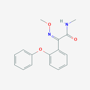 molecular formula C16H16N2O3 B154188 (Z)-Metominostrobin CAS No. 133408-51-2
