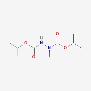 molecular formula C9H18N2O4 B15418827 Dipropan-2-yl 1-methylhydrazine-1,2-dicarboxylate CAS No. 115859-49-9