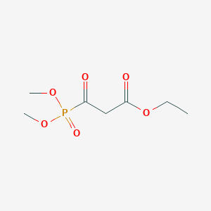 molecular formula C7H13O6P B15418834 Ethyl 3-(dimethoxyphosphoryl)-3-oxopropanoate CAS No. 113882-98-7