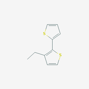 molecular formula C10H10S2 B15418957 3-Ethyl-2,2'-bithiophene CAS No. 118169-63-4