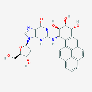molecular formula C30H27N5O7 B154190 (+)-trans-anti-BPDE-N2-dG CAS No. 65437-20-9