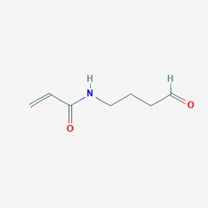 molecular formula C7H11NO2 B15419011 N-(4-Oxobutyl)prop-2-enamide CAS No. 116237-68-4